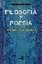 filosofia y poesia-maria zambrano-9789681650049 filosofia y poesia-maria zambrano-9789681650049