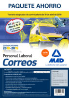 paquete ahorro personal laboral correos (incluye temarios 1 y 2; test; simulacros de examen 1 y 2; psicotécnico y acceso a campus oro)-9788414217559 paquete ahorro personal laboral correos (incluye temarios 1 y 2; test; simulacros de examen 1 y 2; psicotécnico y acceso a campus oro)-9788414217559