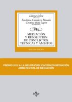 mediacion y resolucion de conflictos: tecnicas y ambitos (2ª ed)-9788430959259 mediacion y resolucion de conflictos: tecnicas y ambitos (2ª ed)-9788430959259