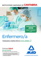 enfermero/a de las instituciones sanitarias de cantabria: temario especifico (vol. 2)-9788414214169 enfermero/a de las instituciones sanitarias de cantabria: temario especifico (vol. 2)-9788414214169
