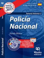 POLICIA NACIONAL: TEMARIO (VOL. 2) 2017
