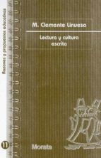 lectura y cultura escrita-maria clemente linuesa-9788471124999 lectura y cultura escrita-maria clemente linuesa-9788471124999