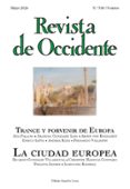 Revista de Occidente 540. La ciudad europea-18232320-otro-formato
