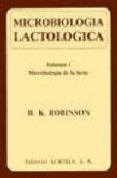 microbiologia lactologica; tomo 1-r. robinson k.-9788420006109 microbiologia lactologica; tomo 1-r. robinson k.-9788420006109