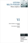 obras completas de antonio millan - puelles vol. vi-antonio millan puelles-9788432144509 obras completas de antonio millan - puelles vol. vi-antonio millan puelles-9788432144509
