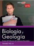 cuerpo de profesores de enseñanza secundaria. biología y geología. temario vol. iii.-9788468167909 cuerpo de profesores de enseñanza secundaria. biología y geología. temario vol. iii.-9788468167909
