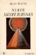 nueve meditaciones (5ª ed.)-alan watts-9788472451209 nueve meditaciones (5ª ed.)-alan watts-9788472451209