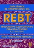 guia tecnica de interpretacion del rebt (2ª ed.)-emilio carrasco sanchez-9788473602709 guia tecnica de interpretacion del rebt (2ª ed.)-emilio carrasco sanchez-9788473602709