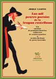 mil peores poesias de la lengua castellana-jorge llopis-9788496956209 mil peores poesias de la lengua castellana-jorge llopis-9788496956209