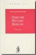 derecho privado romano-antonio fernandez de bujan-9788498900309 derecho privado romano-antonio fernandez de bujan-9788498900309