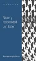 razon y racionalidad-jon elster-9789505183609 razon y racionalidad-jon elster-9789505183609