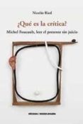 ¿QUE ES LA CRITICA?-13222256-otro-formato
