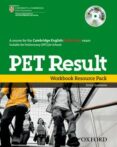 pet result! workbook resource pack without key-9780194817219 pet result! workbook resource pack without key-9780194817219