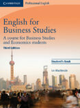 english for business studies (3rd ed.): student s book-ian mackenize-9780521743419 english for business studies (3rd ed.): student s book-ian mackenize-9780521743419