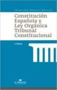 constitucion española y ley organica: tribunal constitucional-9788416378319 constitucion española y ley organica: tribunal constitucional-9788416378319