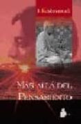 mas alla del pensamiento-jiddu krishnamurti-9788478084319 mas alla del pensamiento-jiddu krishnamurti-9788478084319