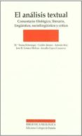 el analisis textual comentario filologico, literario, linguistico , sociologico y critico-maria teresa echenique-cecilio alonso-9788486408619 el analisis textual comentario filologico, literario, linguistico , sociologico y critico-maria teresa echenique-cecilio alonso-9788486408619