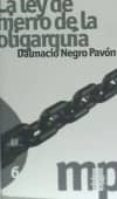 la ley de hierro de la oligarquia-dalmacio negro-9788490551219 la ley de hierro de la oligarquia-dalmacio negro-9788490551219