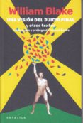 una vision del juicio final y otros textos-william blake-9788494933219 una vision del juicio final y otros textos-william blake-9788494933219
