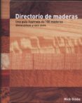 directorio de maderas-nick gibbs-9788495376619 directorio de maderas-nick gibbs-9788495376619