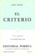 el criterio (12ª ed.)-jaime balmes-9789700758619 el criterio (12ª ed.)-jaime balmes-9789700758619