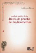 analisis juridico de los datos de prueba de medicamentos-guillermo ferrandez rivera-9789974676619 analisis juridico de los datos de prueba de medicamentos-guillermo ferrandez rivera-9789974676619
