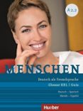menschen a2/2: deutsch als fremdsprache / glossar xxl deutsch-spanisch - guía alemán-español-9783197519029 menschen a2/2: deutsch als fremdsprache / glossar xxl deutsch-spanisch - guía alemán-español-9783197519029