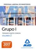 personal laboral de ministerios grupo i. temario parte común volumen 2-9788414207529 personal laboral de ministerios grupo i. temario parte común volumen 2 9788414207529