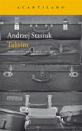 taksim-andrzej stasiuk-9788416011629 taksim-andrzej stasiuk-9788416011629
