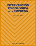 intervencion psicologica en la empresa-luis lopez mena-9788436822229 intervencion psicologica en la empresa-luis lopez mena-9788436822229
