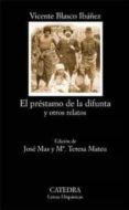 el prestamo de la difunta y otros relatos-vicente blasco ibañez-9788437616629 el prestamo de la difunta y otros relatos-vicente blasco ibañez-9788437616629