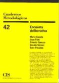 encuesta deliberativa-9788474764529 encuesta deliberativa-9788474764529