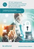 aplicaciones microinformaticas e internet para consulta y generacion de documentacion. ifct0310 (ebook)-9788416433339 aplicaciones microinformaticas e internet para consulta y generacion de documentacion. ifct0310 (ebook)-9788416433339