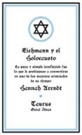eichmann y el holocausto (great ideas)-hannah arendt-9788430600939 eichmann y el holocausto (great ideas)-hannah arendt-9788430600939