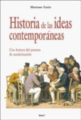 historia de las ideas contemporaneas. una lectura del proceso de secularizacion-mariano fazio fernandez-9788432136139 historia de las ideas contemporaneas. una lectura del proceso de secularizacion-mariano fazio fernandez-9788432136139