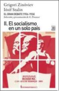 el gran debate ii: el socialismo en un solo pais-griogori zinoviev-iosif stalin-9788432317439 el gran debate ii: el socialismo en un solo pais-griogori zinoviev-iosif stalin-9788432317439