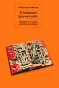 el pensamiento logico-matematico (ebook)-9788446040439 el pensamiento logico-matematico (ebook)-9788446040439