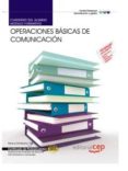 cuaderno del alumno operaciones basicas de comunicacion (mf0970_ 1). certificados de profesionalidad-9788468144139 cuaderno del alumno operaciones basicas de comunicacion (mf0970_ 1). certificados de profesionalidad-9788468144139