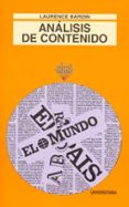 el analisis de contenido-laurence bardin-9788476000939 el analisis de contenido-laurence bardin-9788476000939