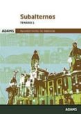 subalternos ayuntamiento de valencia: temario 1-9788491476139 subalternos ayuntamiento de valencia: temario 1-9788491476139