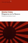 hogueras en la llanura-shohei ooka-9788493501839 hogueras en la llanura-shohei ooka-9788493501839
