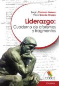 liderazgo: cuaderno de aforismos y fragmentos-sergio cardona-9788494118739 liderazgo: cuaderno de aforismos y fragmentos-sergio cardona-9788494118739