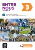 entre nous 3 livre de l élève + cahier d activités + cd audio-9788416273249 entre nous 3 livre de l élève + cahier d activités + cd audio-9788416273249