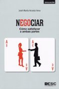negociar-josé maría acosta vera-9788417129149 negociar-josé maría acosta vera-9788417129149