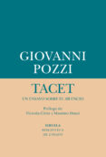 tacet: un ensayo sobre el silencio-giovanni pozzi-9788417624149 tacet: un ensayo sobre el silencio-giovanni pozzi-9788417624149