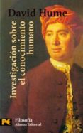 investigacion sobre el conocimiento humano-david hume-9788420637549 investigacion sobre el conocimiento humano-david hume-9788420637549