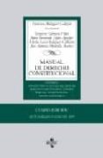 manual de derecho constitucional (4ª ed.) (vol. i): constitucion y fuentes del derecho. derecho constitucional europeo. tribunal constitucional. estado autonomico-juan fernando lopez aguilar-gregorio camara villar-9788430949649 manual de derecho constitucional (4ª ed.) (vol. i): constitucion y fuentes del derecho. derecho constitucional europeo. tribunal constitucional. estado autonomico-juan fernando lopez aguilar-gregorio camara villar-9788430949649
