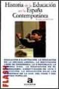 historia de la educacion en la españa contemporanea-ricardo lucena ferrero-9788448304249 historia de la educacion en la españa contemporanea-ricardo lucena ferrero-9788448304249