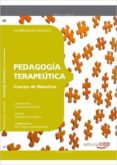cuerpo de maestros. pedagogía terapeútica. programación didáctica-9788468143149 cuerpo de maestros. pedagogía terapeútica. programación didáctica-9788468143149