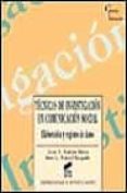 tecnicas de investigacion en comunicacion social-juan a. gaitan moya-9788477386049 tecnicas de investigacion en comunicacion social-juan a. gaitan moya-9788477386049